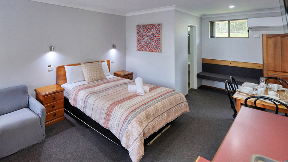 Queen Bed in One Room
